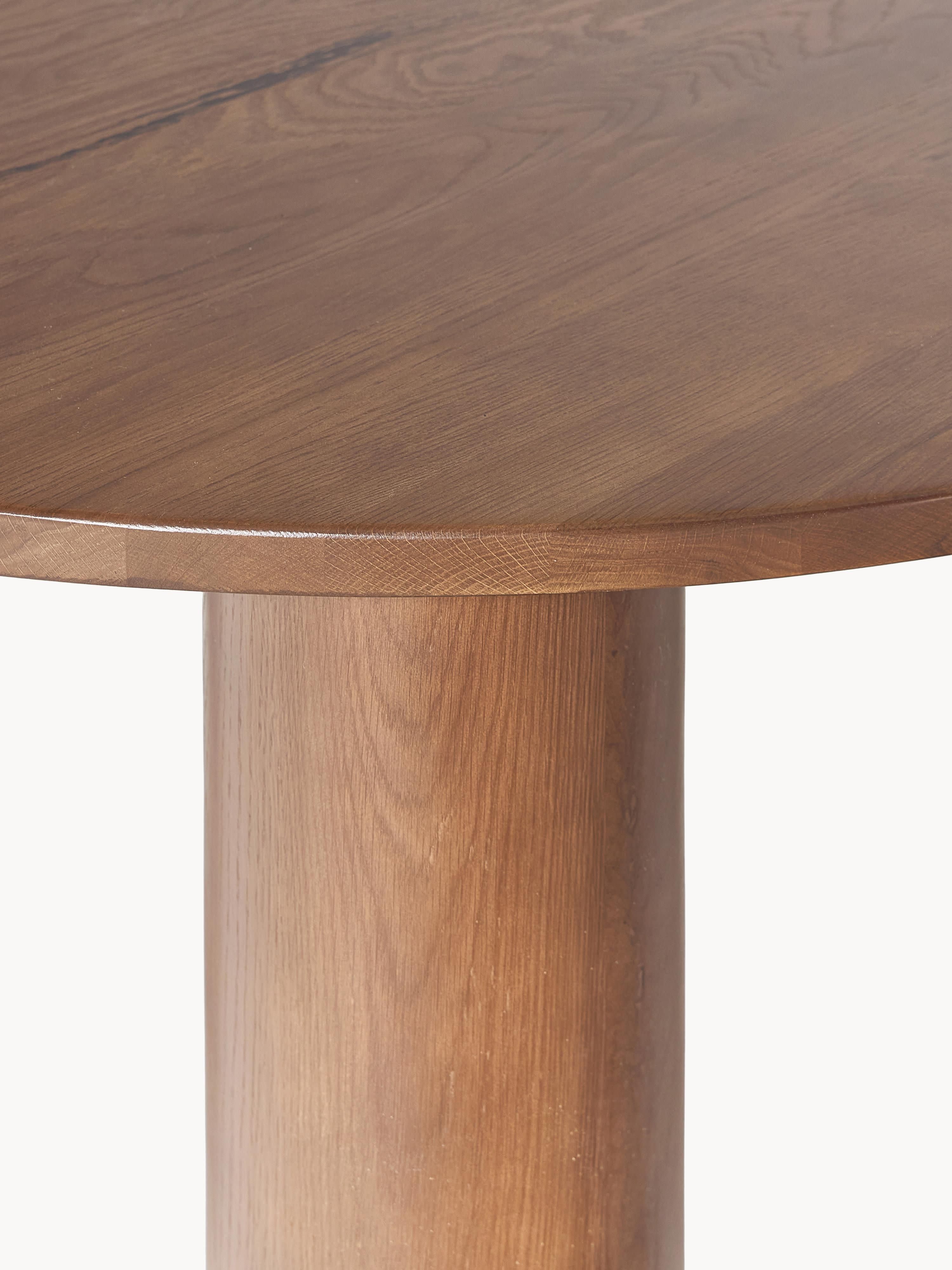 Ronde eettafel Ohana van eikenhout, in verschillende formaten
