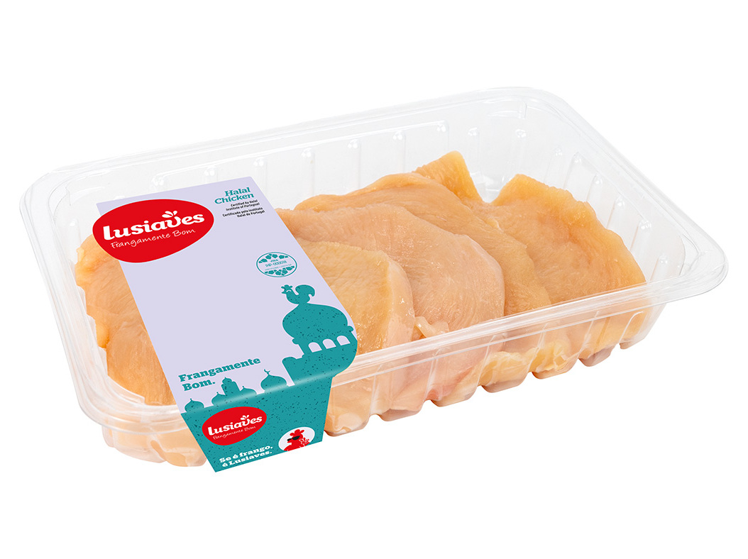 BIFE DE FRANGO HALAL EMBALAGEM KG
