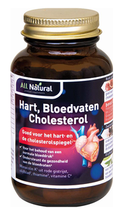 All Natural Hart, Bloedvaten Cholesterol Capsules 30VCP