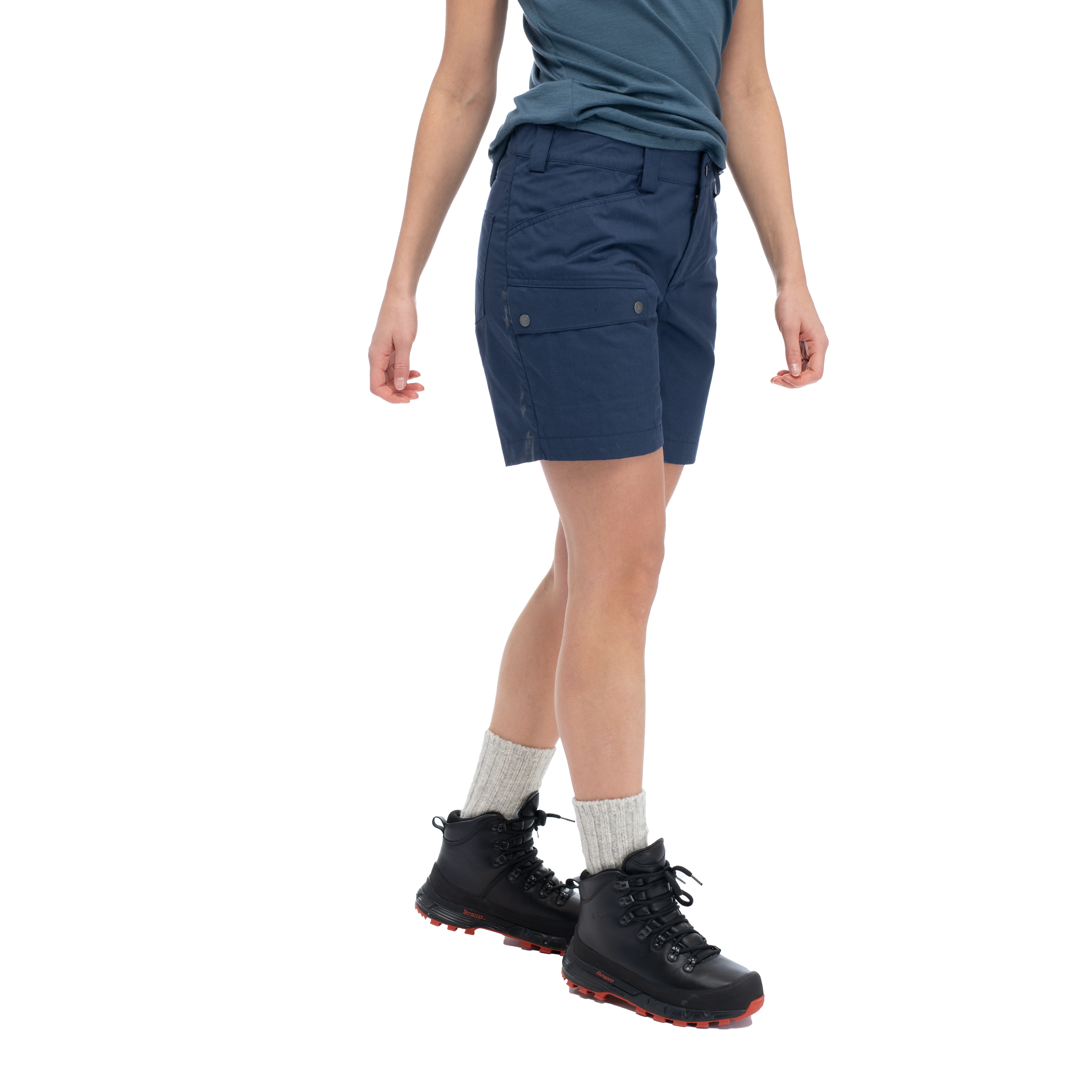 Nordmarka Leaf Light Shorts Women Navy