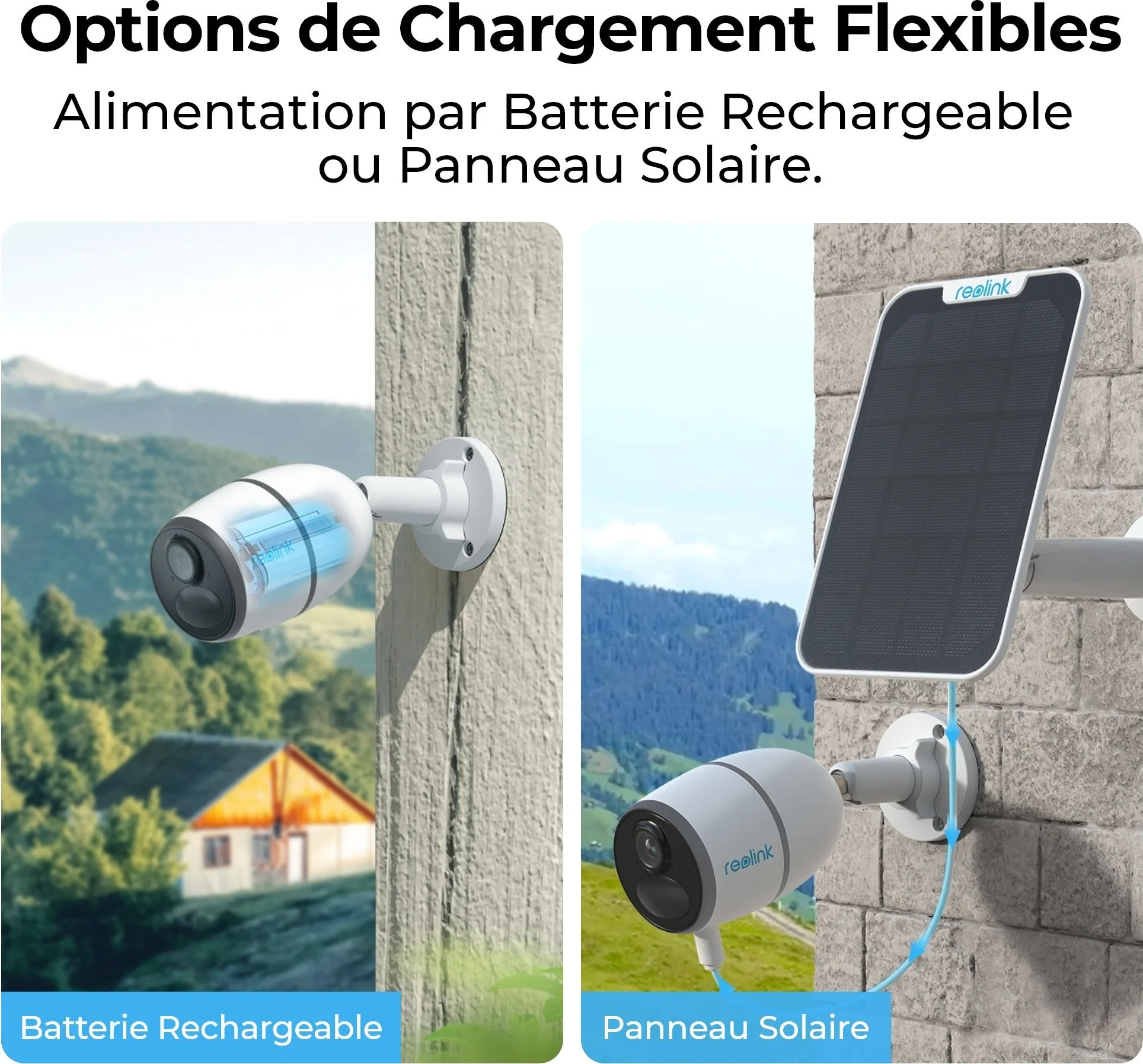 Reolink Go Series G330 avec panneau solaire Caméra de surveillance