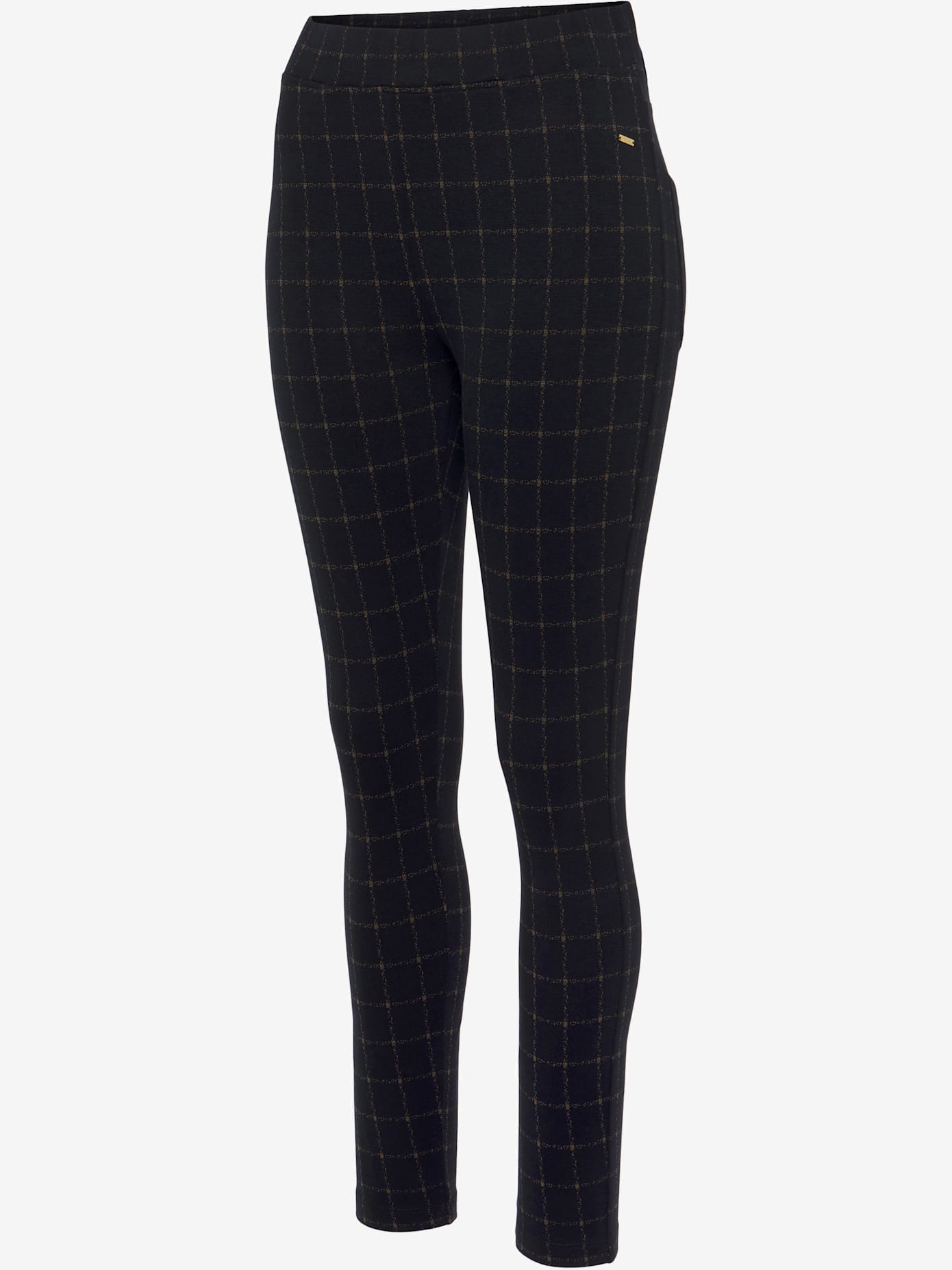 Legging caleçon avec motif à carreaux
