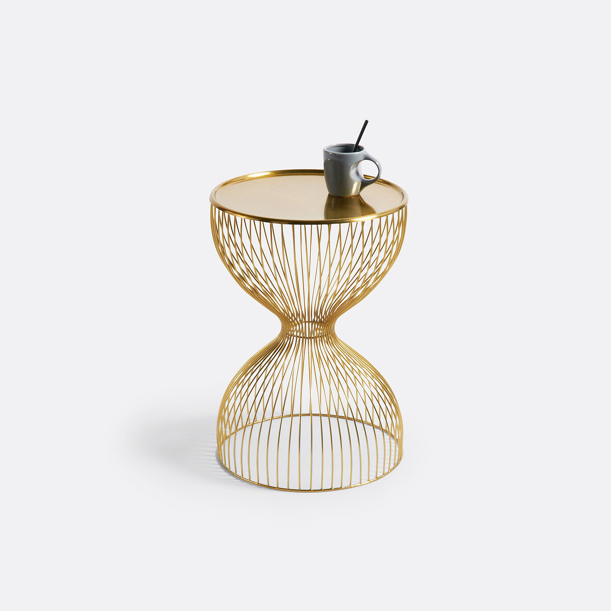 LA REDOUTE INTERIEURS<br>Mesa lateral em arame de aço, Janik