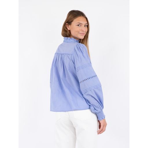 Neo Noir Emily Bluse, Light Blue, 36