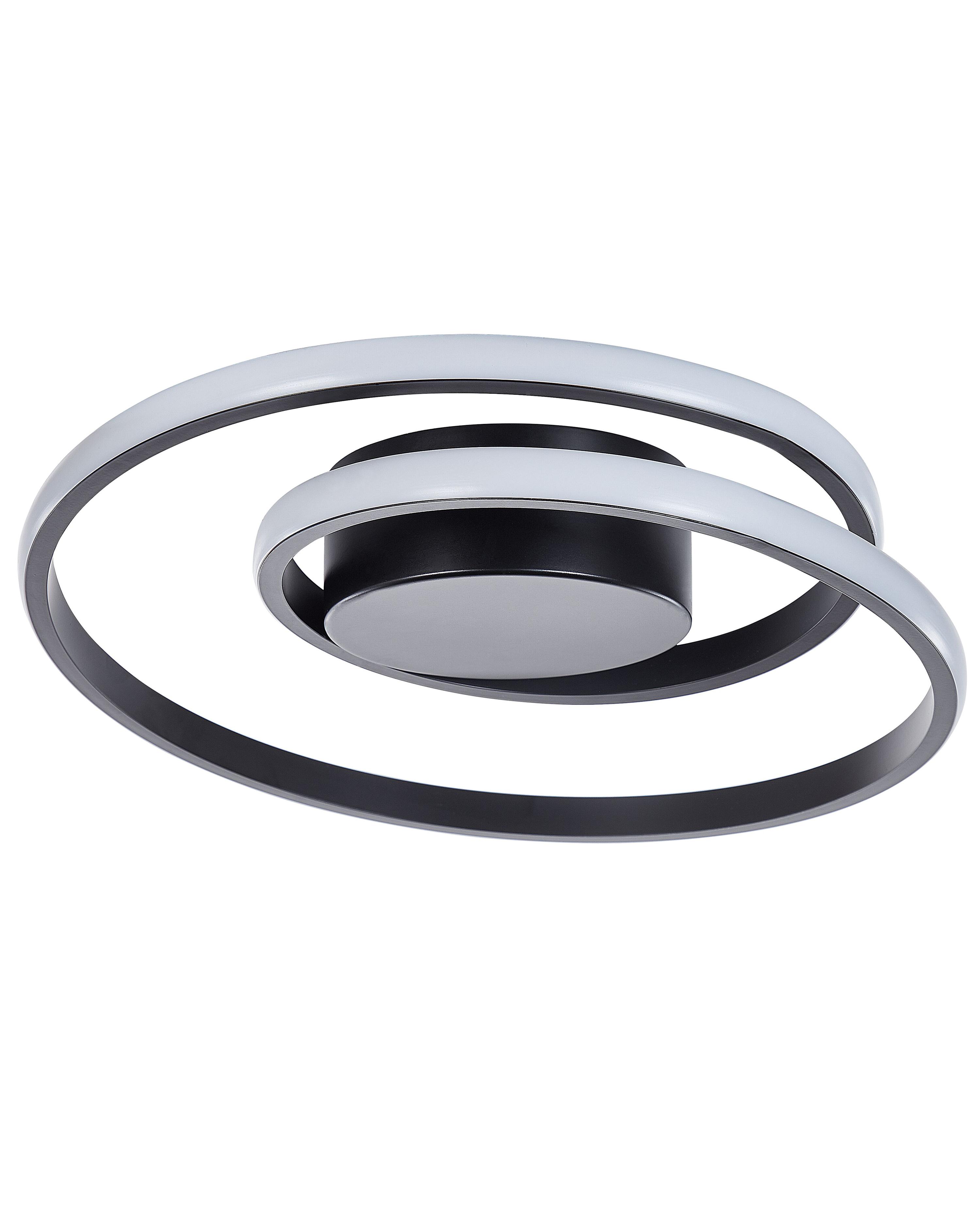 LED plafondlamp NARYN Metaal Zwart