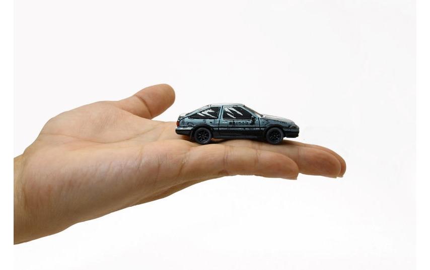 Initial-D Comic Edition 3 Cars Set, 1:64Detailgetreues Modellauto für Sammler im Massstab 1:64