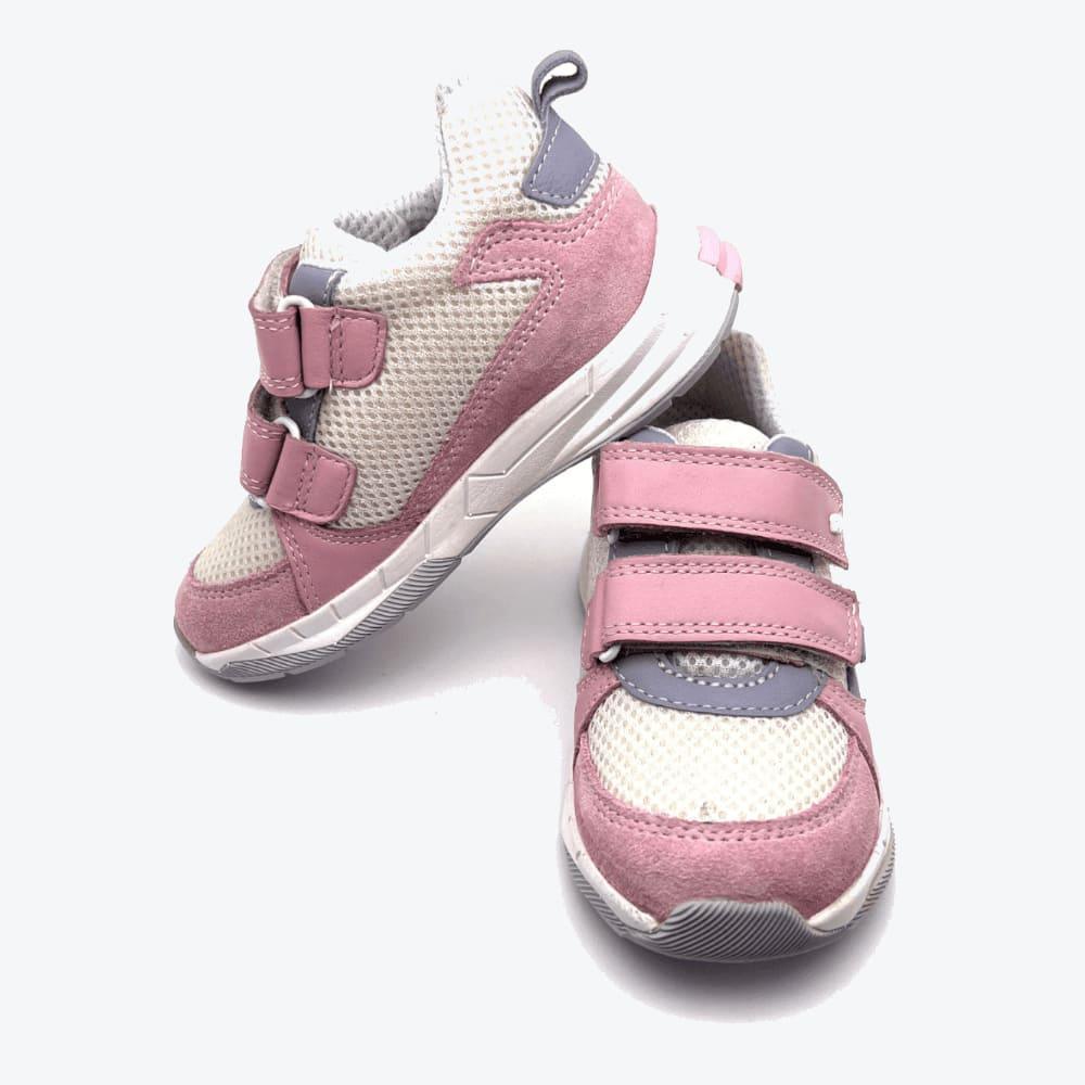 Elefanten Klettschuhe - Criss Corrado Emma - Weiß/Rosa