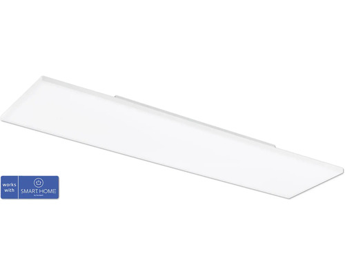 LED Smart Light Plafondlamp 10,6W 4000 lm CCT Verstelbare witte tinten + RGB-kleurverandering 120x30 cm Wit - Compatibel met SMART HOME van hornbach