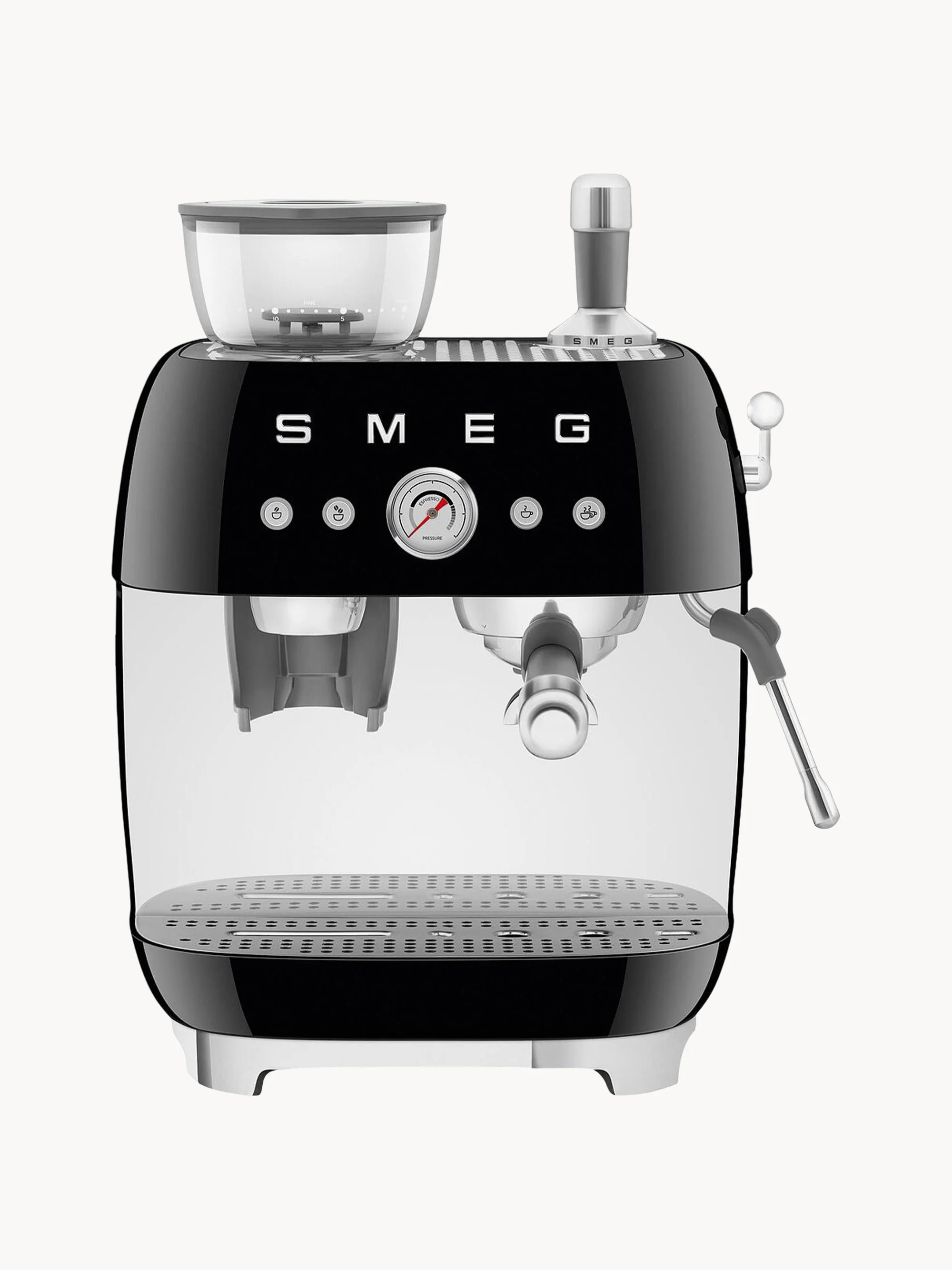 Koffiezetapparaat 50's Style met filterhouder