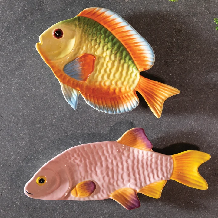 &klevering - Fish Servierplatte, Rainbow
