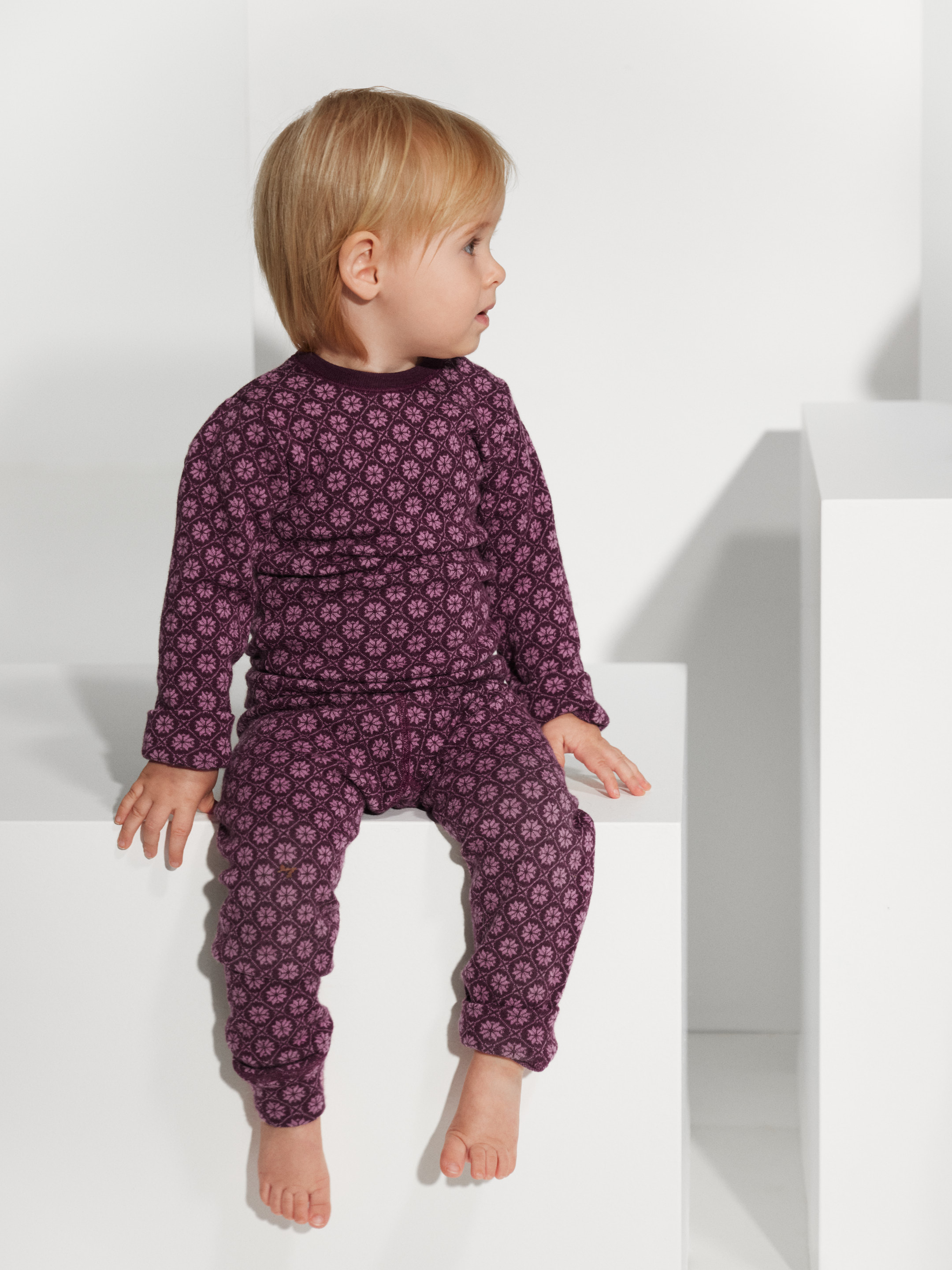 Legging met Scandinavisch patroon voor baby’s
