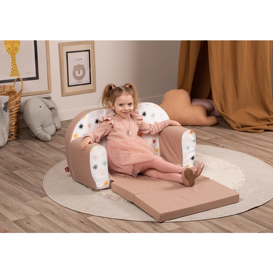 knorr toys® Kindersofa - Pastell stars
