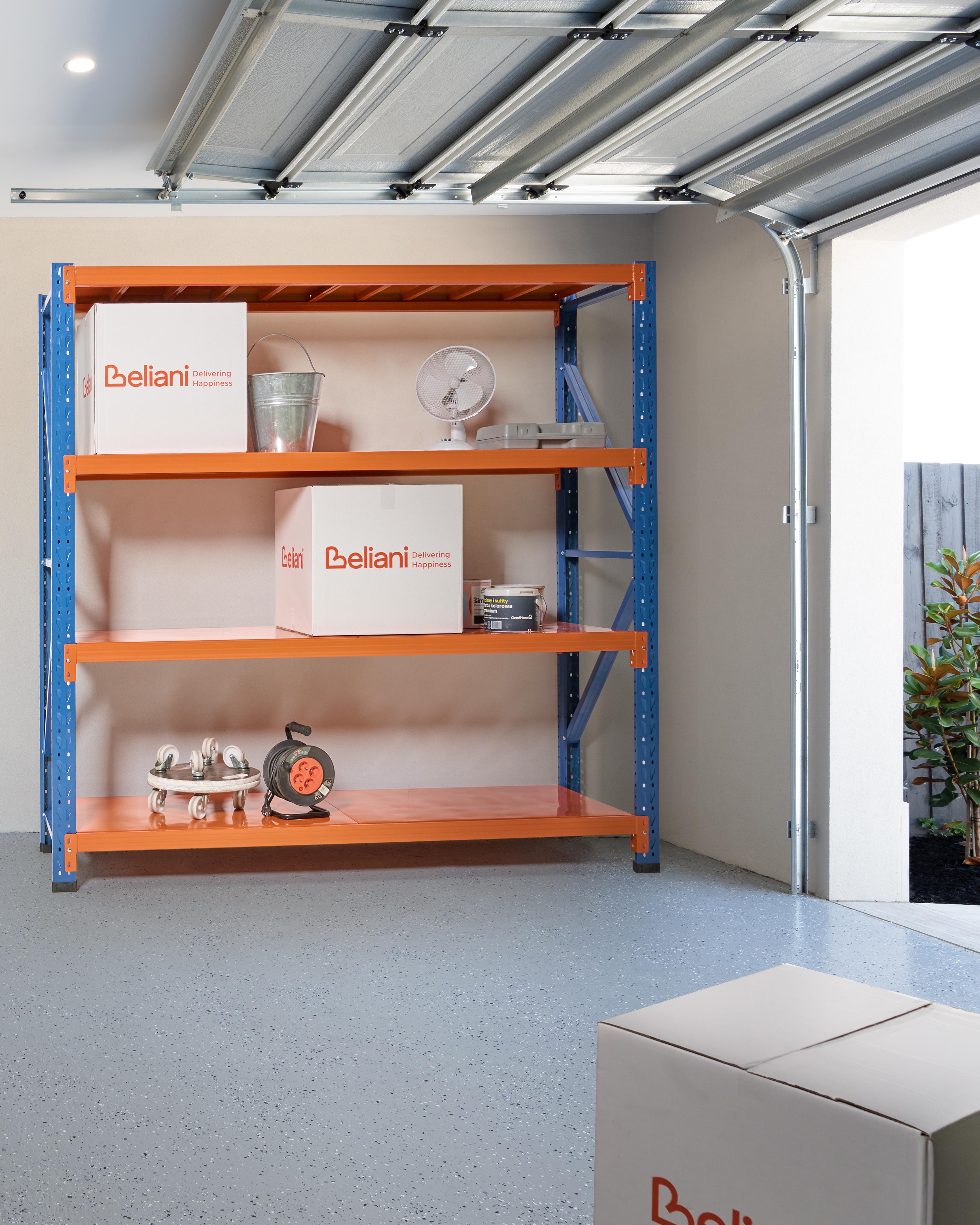 Garagerek FIUGGI Metaal 200 cm 60 cm Oranje