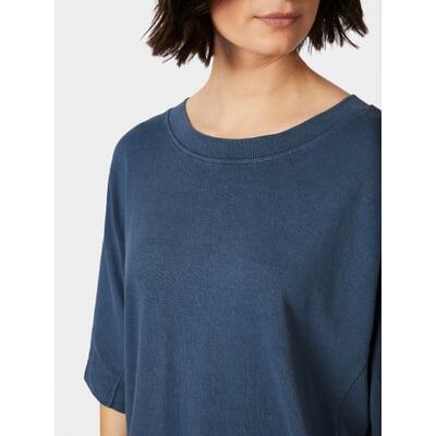 Damenshirt Halbarm, Blau