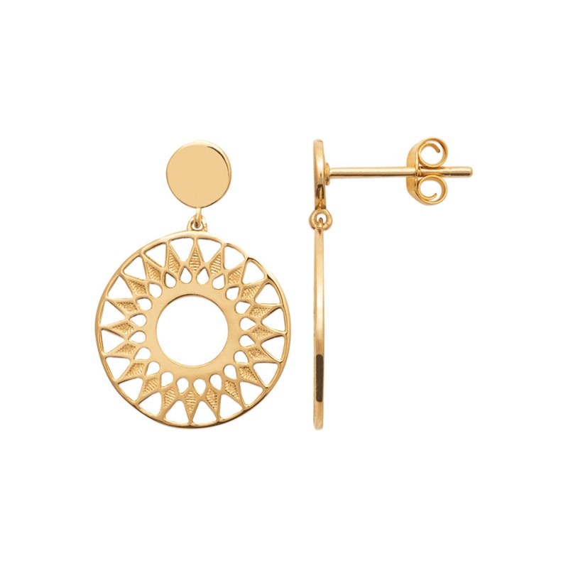 Boucles d'oreilles Femme - Plaqué Or