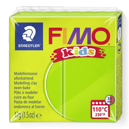 STAEDTLER® FIMO® Kids Modelliermasse hellgrün, 42g