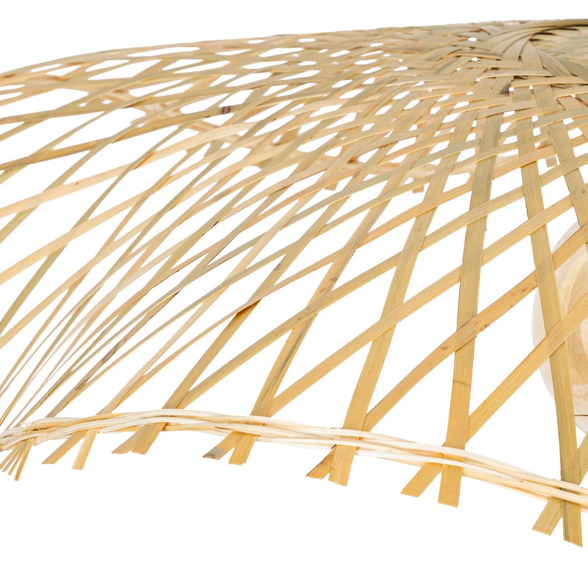 SUSPENSION TESS BAMBOU NATUREL D.58CM