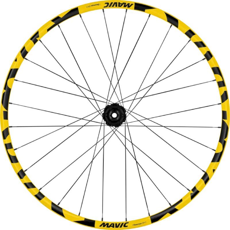 Deemax DH Yellow 29 | 12 x 157 mm | 6 Trous - Roue arrière VTT 29