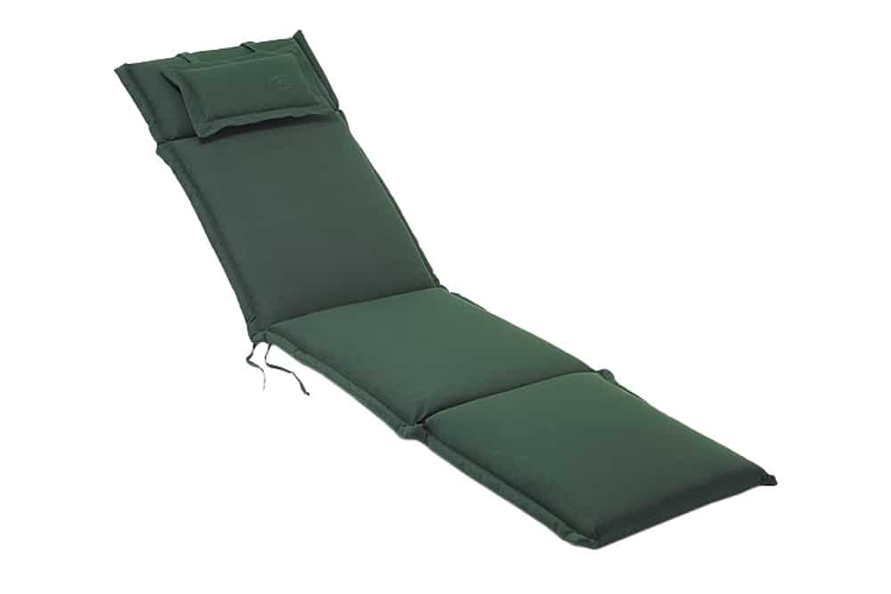 Outdoor Kissen ROG 45x186cm grün Sitzkissen Polster-Auflage für Deckchair