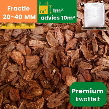 Bigbag Franse Boomschors Premium 20-40 mm (1m³)