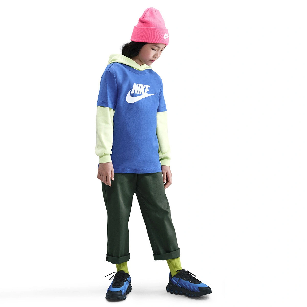 T-Shirt Nike Sportswear Futura HBR Criança