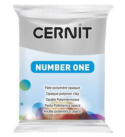 Cernit Polymer Ton - Number One - Grau