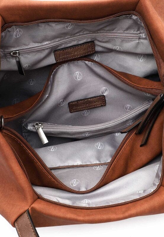 Emily & Noah Elke Bag in Bag Shopper L Cognac