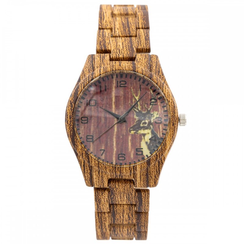 Montre Homme CHTIME bracelet Plastique Marron