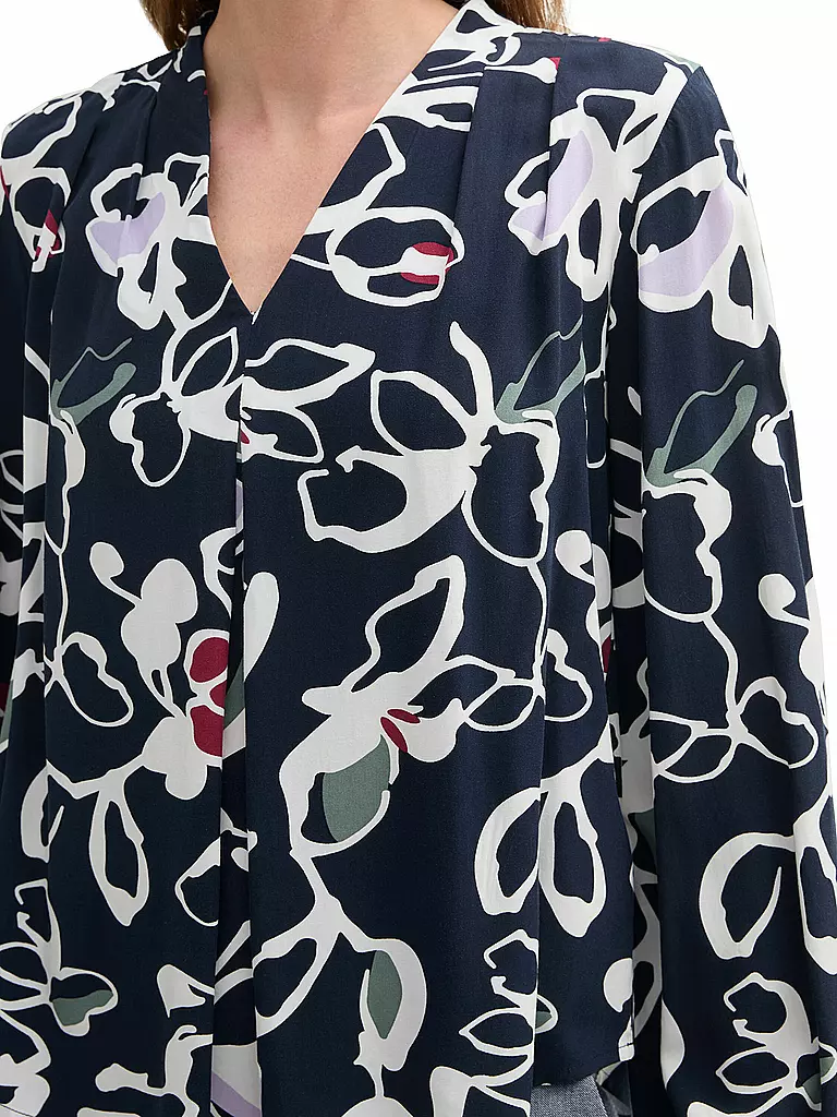 TOM TAILOR Bluse dunkelblau