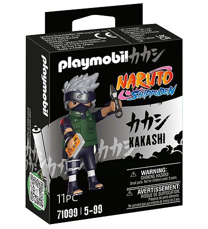 Playmobil Naruto - Kakashi - 71099 - 11 Dele