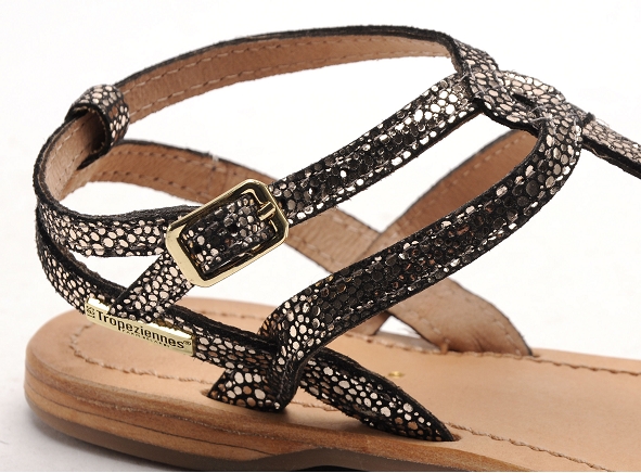 Les tropeziennes nu pieds plats femme hamado f gris