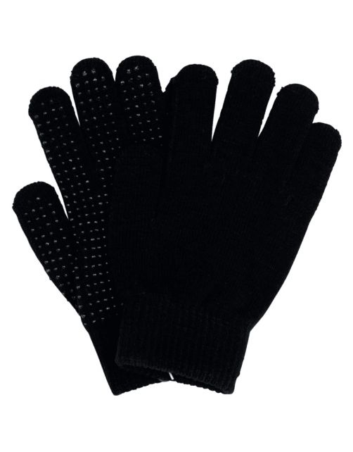 Elt Handschoenen Magic Grippy Kind - Ruiteraccessoires - Zwart Voor Kinderen One Size