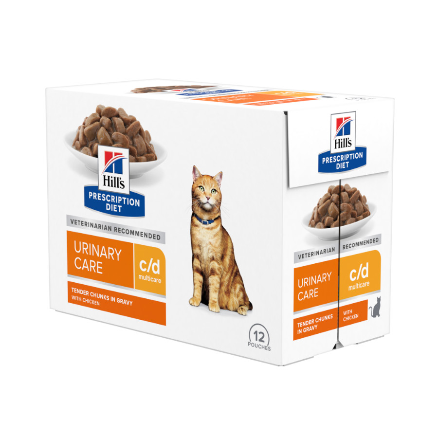 Hill's Prescription Diet Urinary Care c/d Pollo sobre para gatos
