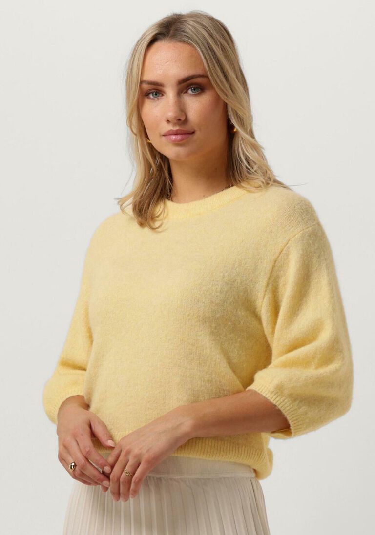 MSCH COPENHAGEN gele msch copenhagen trui mschpetrinelle hope 2/4 pullover