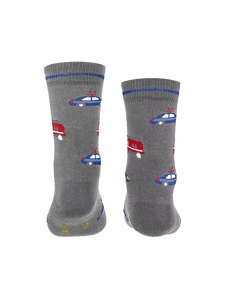 FALKE Jungen Socken light grey melange hellgrau