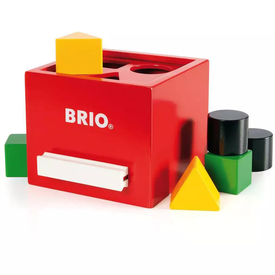 Brio Rote Sortier-Box bunt