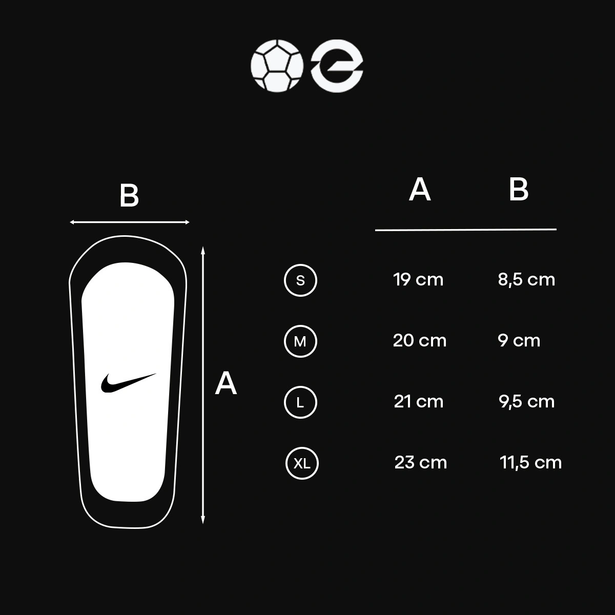 Caneleira Nike Charge Guard