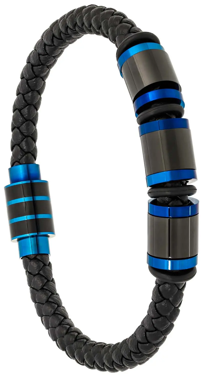Herren Armband - Blue Details