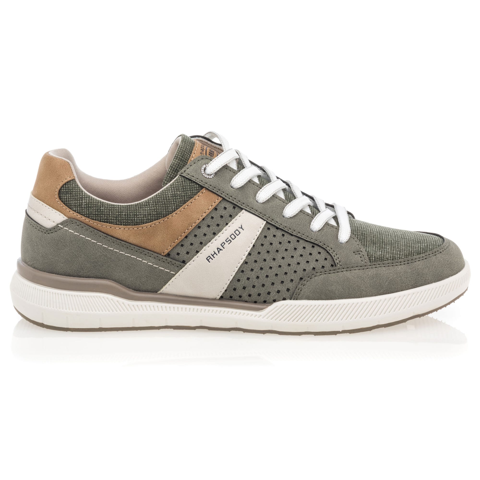 Baskets basses Homme kaki