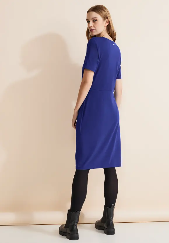 Kleid mit Knotendetail - intense royal blue