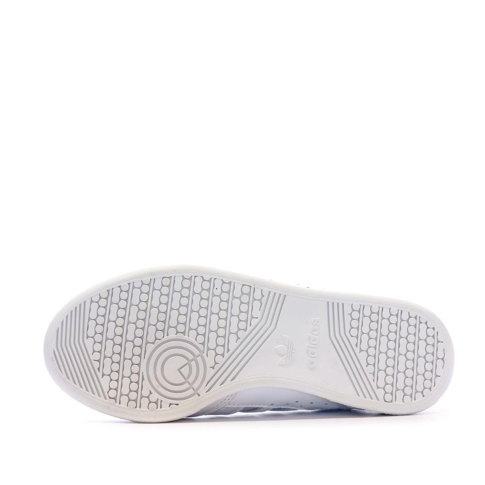 Adidas Baskets Blanches/Rose Femme Adidas Continental 80 Stripes