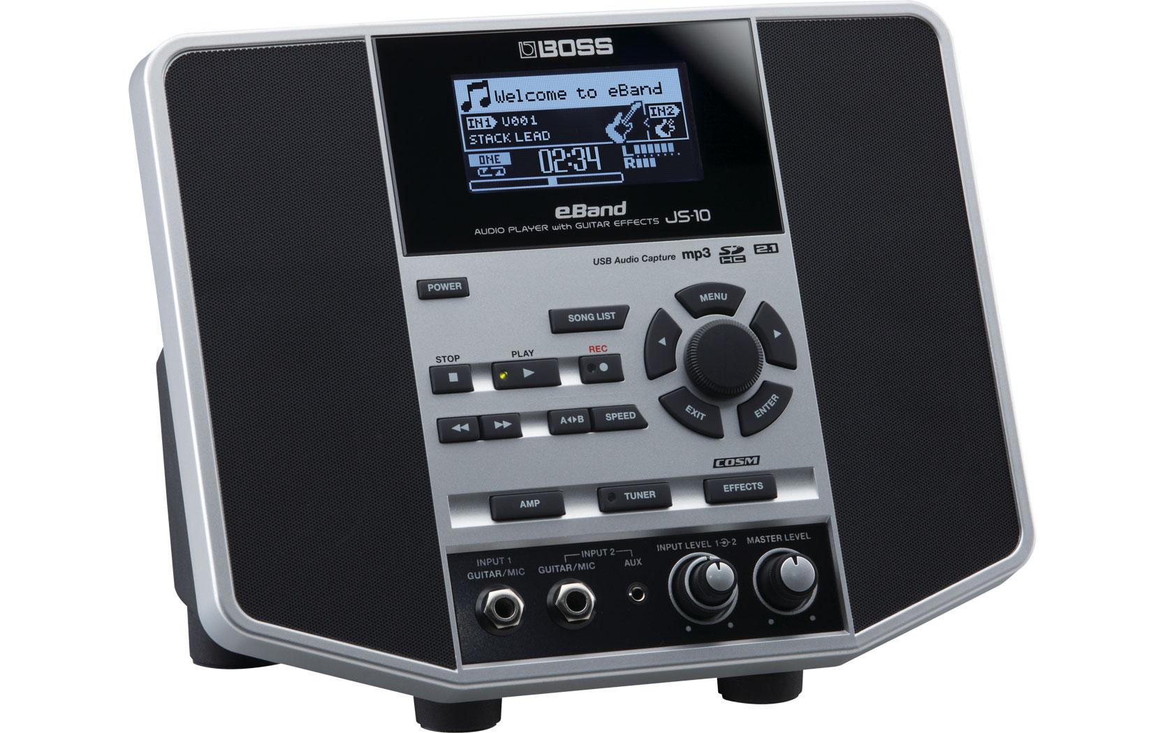 Effektgerät JS-10<br>Audio-Player mit Gitarreneffekten