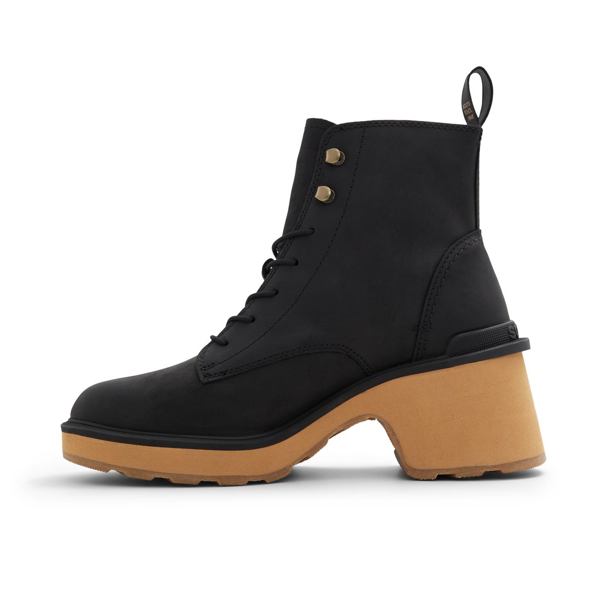 SOREL-Hi_line_heel-Bottillon - Semelle crantée - Noir