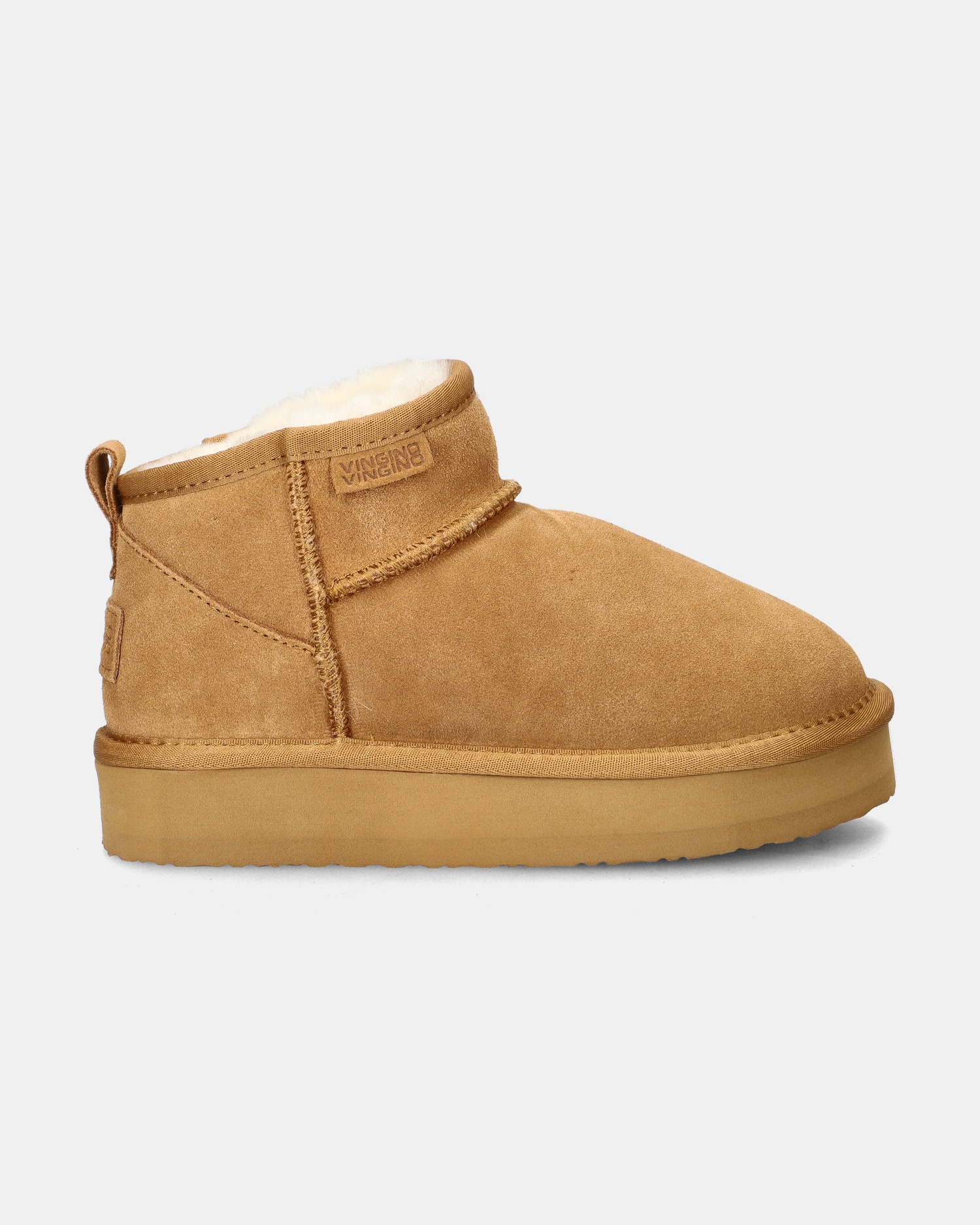 Vingino Sofia Low Gevoerde boots  - cognac