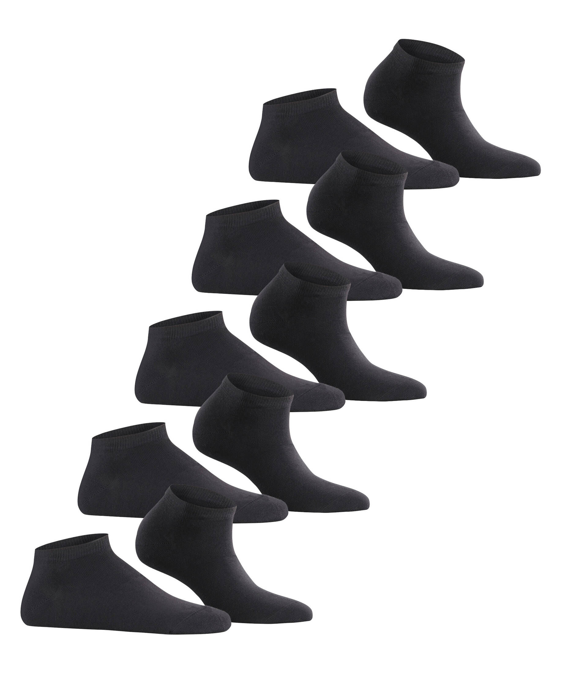 Esprit| Damen Sneakersocken Solid 5-Pack