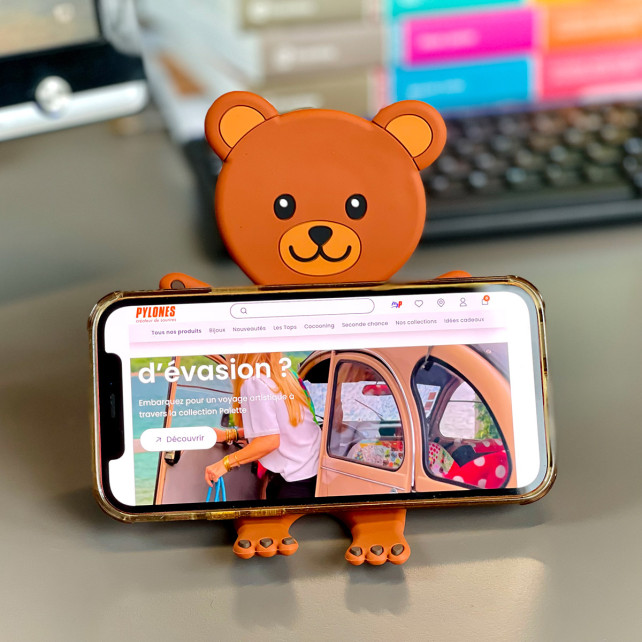 Support téléphone bureau - Ani-stand
