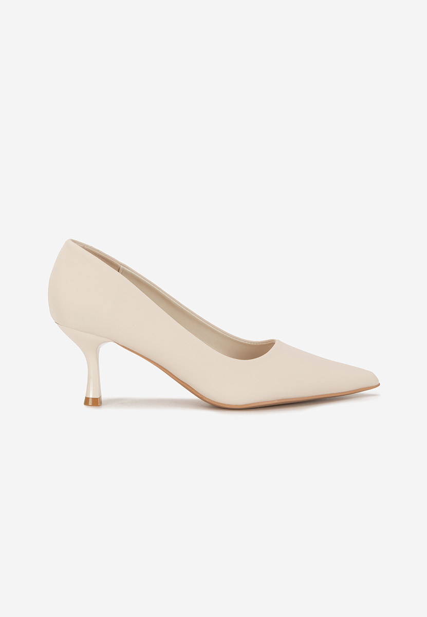 Chaussures à talon beige Celinia