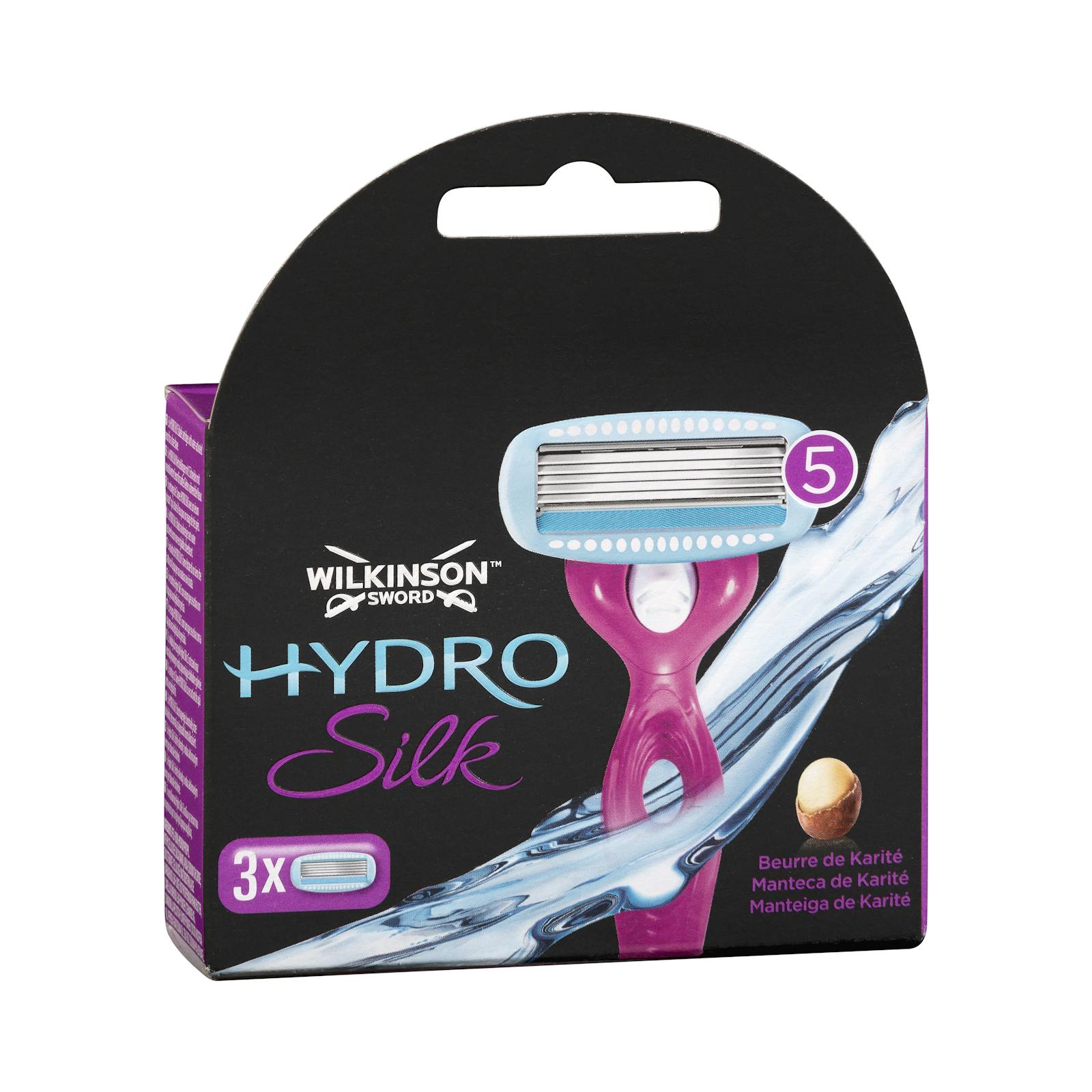 Recharges pour rasoir d'épilation Wilkinson Hydro Silk à 5 lames