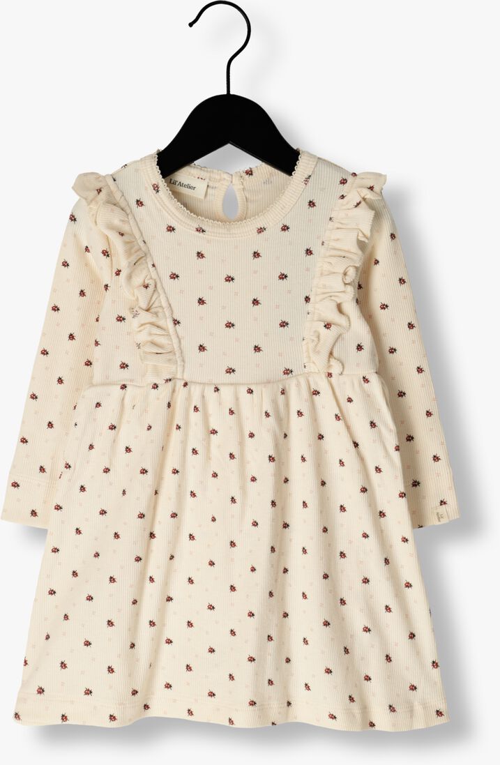 LIL\\' ATELIER witte lil' atelier  nbfgago kne ls body dress