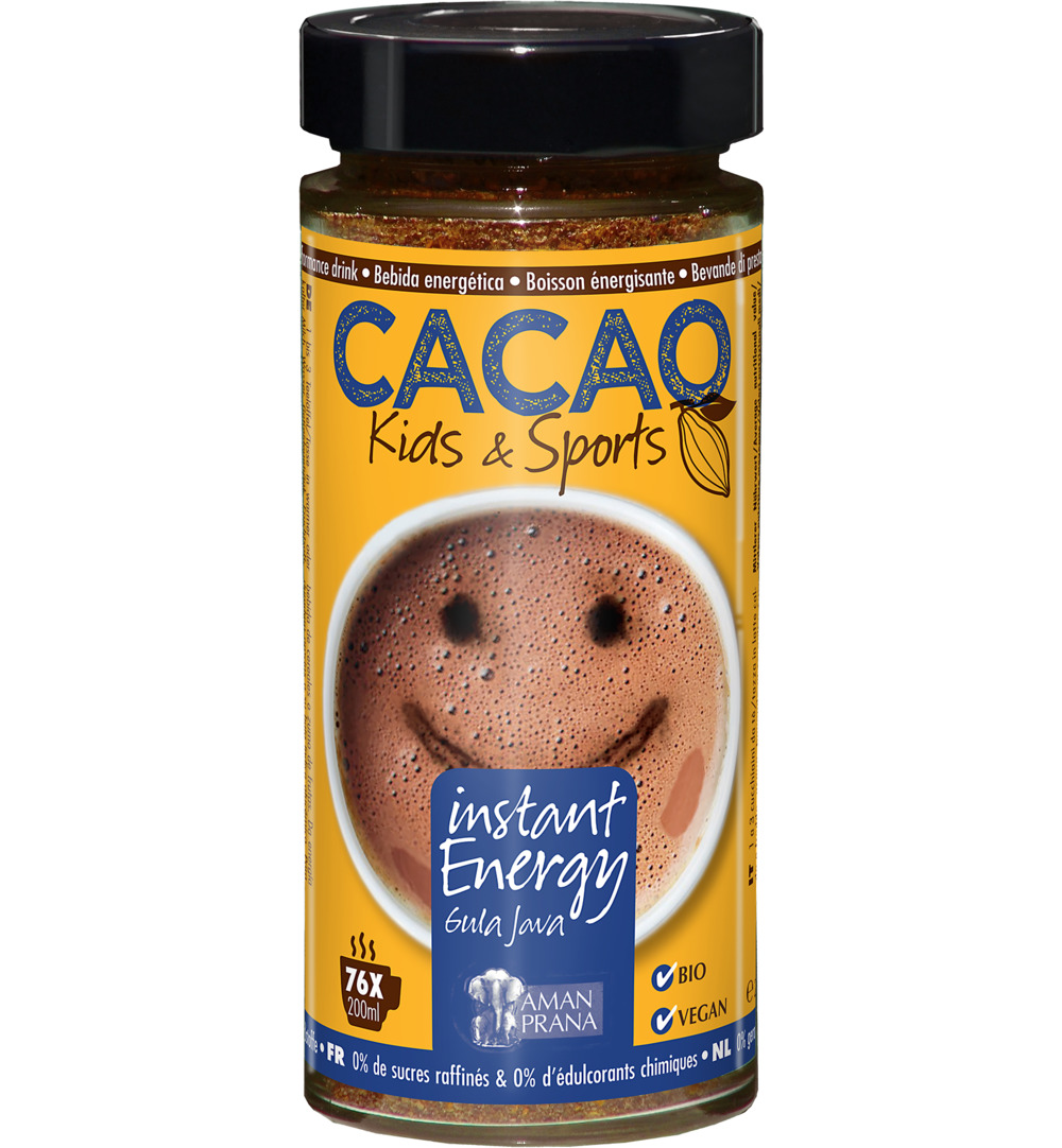 Amanprana Cacao kids & sport bio (230 gr)